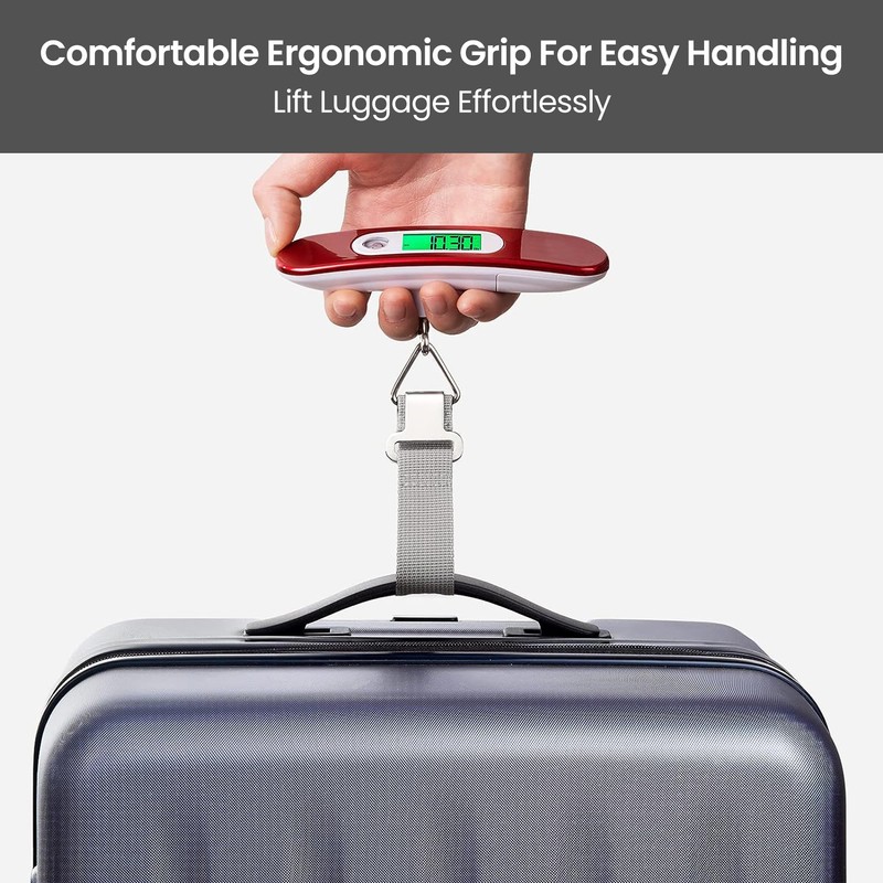 ASAB Digital Luggage Scale for Suitcase Electronic Weighing Scale Ergonomic