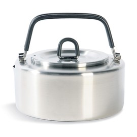 TATONKA Outdoor Kettle, 1.0L, Height 2.8 inches (7 cm), Width 5.9 inches (15 cm), Stainless Steel