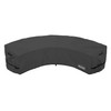 ULTCOVER Patio Curved Sofa Cover Waterproof for 5-7 Seater Outdoor
