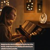 CoolGift Mart Light Up Circle of Fifths Wheel, Acrylic Wooden