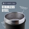 BlenderBottle Strada Shaker Cup Insulated Stainless Steel Water Bottle with
