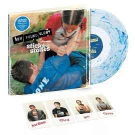 NEW FOUND GLORY NFG Sticks and Stones Whirlpool Splatter Variant Vinyl