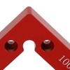 90 Degree Positioning Square 100x100mm Right Angle Clamp Aluminum Alloy