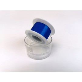 Blue Dot Detectable Tape, 5 m Length x 2.5 cm Width, Blue
