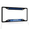 Fastasticdeals Metal Insert License Plate Frame I Support K-9 Law