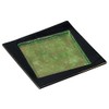 Yamashita Kogei 14140000 Gold Sai Gurin Rectangular Appetizer Plate, 7.1