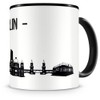 Samunshi® Berlin Skyline Coffee Cup / Tea Cup Height 95