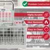 SPARES2GO Cutlery Basket Caddy Cage for Bosch Dishwasher (Removable Handle,