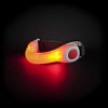 Aura LED Running Armband Hi Visibility Strip - Red, One