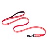 ABJOBIBI Single-Sided Reflective Dog Leash,Padded Handle Nylon Leashes for Medium