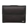 Golden Head Polo RFID Leather Wallet 12 cm, black, Casual