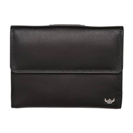 Golden Head Polo RFID Leather Wallet 12 cm, black, Casual
