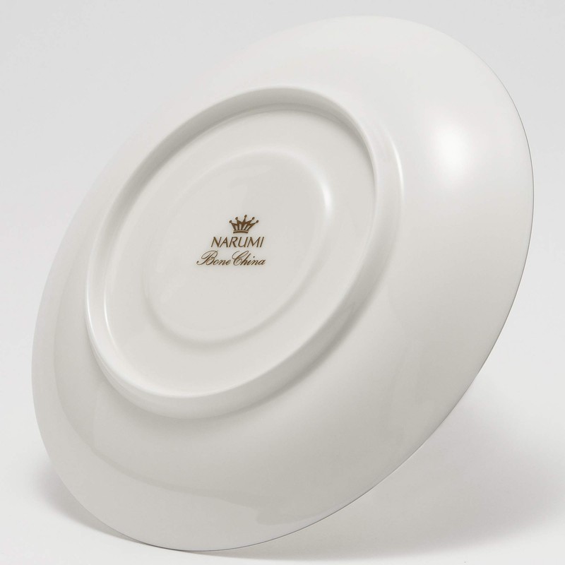 Narumi 52073-1946 Cup and Saucer, Raffle Platinum, Platinum, 5.9 inches