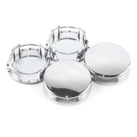 HowioZil 4Pcs 57.7mm(2.27in) Wheel Center Caps Wheel Rims Replacement 98727 6005879 6005879-00-A 6005879-04-A Chrome Hub Caps, Compatible with 2012-2020 Model S/X/3 Rim Caps