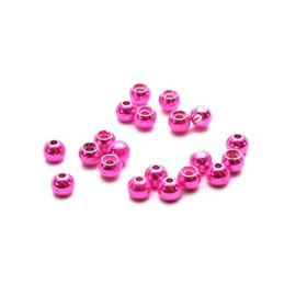 Montana Fly Company MFC Tungsten Lucent Beads Hot Pink 7/64" (2.7 mm)