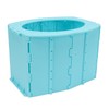 Kids Portable Toilet Portable Foldable Easy Cleaning ABS Potty Training