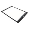 Touch Screen Panel Black Tempered Glass Accurate Size LCD Tablet