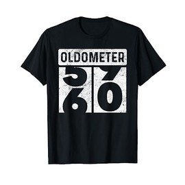 Oldometer Odometer Funny 60th Birthday Gift 60 yrs Old Joke T-Shirt