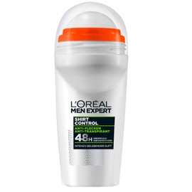 Loreal Men Expert Shirt Control anti Transpirant 48h Deo Roll on against Stains and Textilverhärtung, 6er Pack (6x50ml)