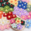M METERXITY 20-Pack Flower Sew on Patches,1.6 Inch Handmade Beautiful