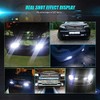 Universal Daytime Running Lights 6 LEDs High/Low Beam LED DRL