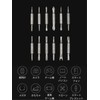HOTO 24 in 1 Precision Screwdriver (Gray), Lightweight, Compact, Aluminum