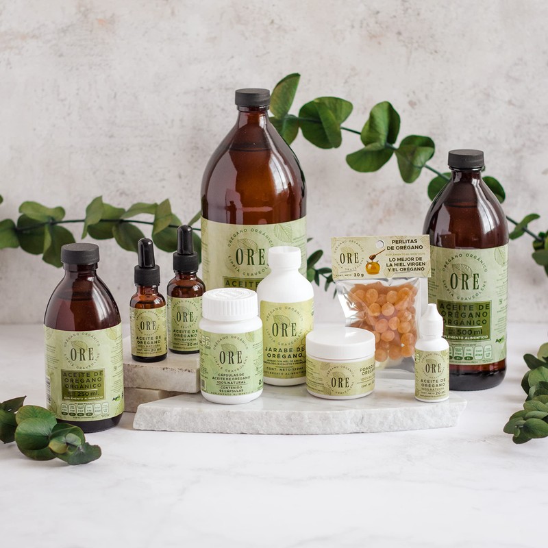 ACEITE DE OLIVA CON OREGANO GOURMET ORE 250 ml