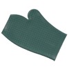 Tough1 Rubber Grooming Glove - Hunter Green