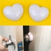 Door Closing Prevention 2P Heart-shaped Door Handle Protection Pad Safety Item (WFJIOOM) / 문닫힘방지 2P 하트형 문손잡이 보호패드 안전용품 (WFJIOOM)
