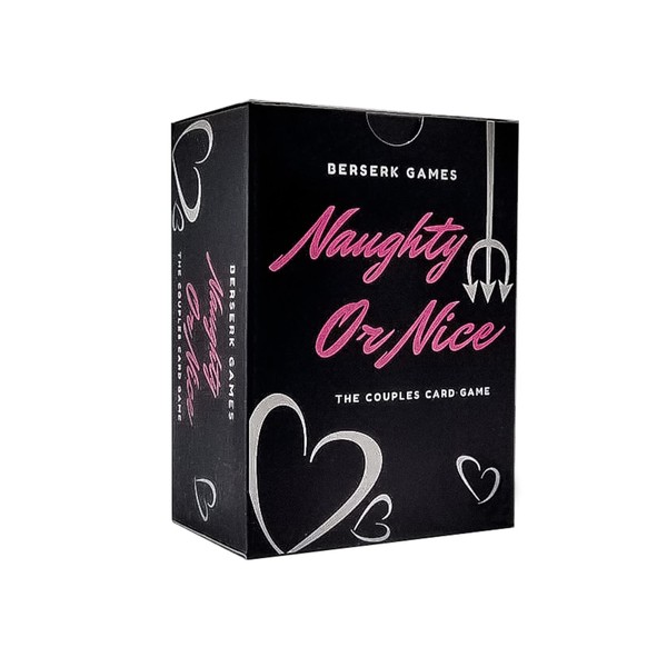 Naughty or Nice Couples Card Game Includes Conversation Starter and Mini Games