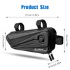 Cableet Bike Frame Bag 1.5L, EVA Hard Shell Bicycle Triangle