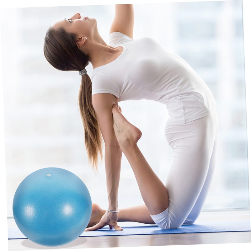 Sosoport 9 Inch Pilates Ball Home Gym Yoga Accessory Portable