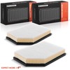 A-Premium 2-PC Engine Air Filter Compatible with Jeep Grand Wagoneer