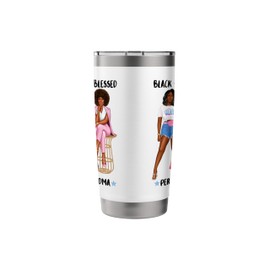 Peruvian Grandma From Peru Nan Nanny Patriotic Stainless Steel Insulated Tumbler
