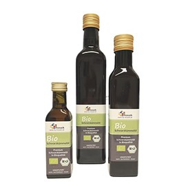 my-mosaik Organic Black Cumin Oil Unfiltered 100% Natural Pure, Cold Pressed, Egyptian Rich in Polyunsaturated Fatty Acids for Healthy Kitchen or Skin Care (100 ml)