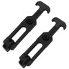 Tiardey Pack of 2 Flexible Rubber T-Handle Pull Latches for
