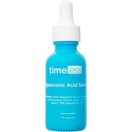 TIMELESS Suero Facial con Vitamina C y Ácido Hialurónico 30 ml - Serum facial hidratante antioxidante antiarrugas para todo tipo de piel - aumenta firmeza y luminosidad - Skin care antimanchas