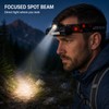 Q5 + COB LED Headlamp with Dual-Beam Lighting, Adjustable Tilt