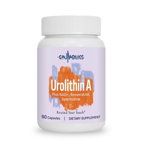 Gyumolics High Dose Urolithin A 1200mg Supplement for Mitochondrial, Cellular