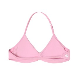 AUROLA Influence Adjustable Strappy Sports Bras for Women,Low Support Seamless Backless Padded Straps Impact Yoga Gym Workout Bra,Sweet Pink,S