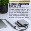 Gomia Adaptador Multipuerto Hub Delgado De 7 Puertos Usb 3.0