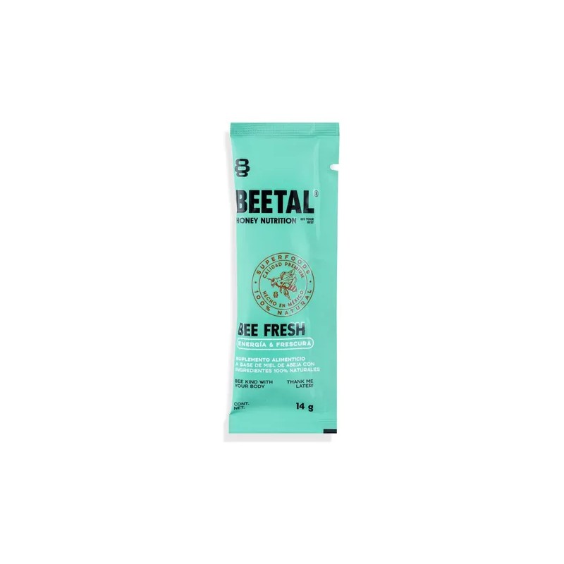 Bee Fresh Suplemento Energético Natural De Miel 12 Sobres