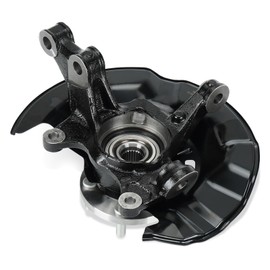 Front Right Side Steering Knuckle & Wheel Bearing Hub Assembly Compatible with Toyota Corolla 1.8L, 2.4L 2009-2013, for Toyota Matrix 2009-2013, Replace for 698-380, 510070