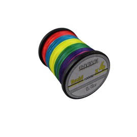 Braid Fishing Line Multicoloured - 1000M - 20Lb 1000m - 20lb Threshold Assorted 1000m Fishing Line