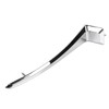 YDLMT Chrome Headlight housing Top Trim Strip for Harley Road
