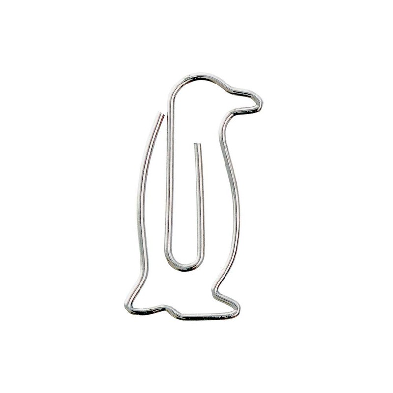 Midori 43392-006 Paperclip Penguin 20 Paper Clips