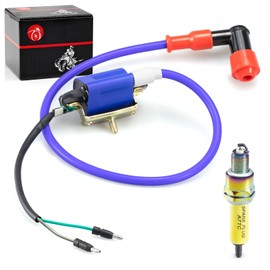 Ignition Coil and 10mm Spark Plug For 70cc 90cc 110cc ATV dirt bike
