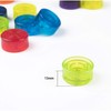 16 Pcs Guitar Effect Footswitch Topper,Foot Nail Cap Pedal Topper,Protection