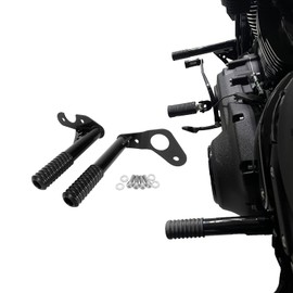 Passenger Footpegs Crash Bar Support Portection Fit for Harley Softail Street Bob FXBB, Low Rider FXLR, Heritage Classic 2018 2019 2020 2021 2022 2023 2024 2025