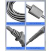 Cable de Alimentación para Rizador de Pelo Compatible con Dyson